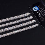 Classic Iced Tennis Chain — Moissanite, 925 Silver