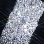 Iced Men's Ring IV — Moissanite, 925 Silver