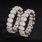 Womens Engagement Ring Oval Cut, Moissanite, 925 Silver | FAZE Jewelry