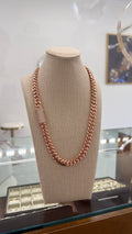 12mm Miami Cuban Chain Iced Clasp — Moissanite, Zinc
