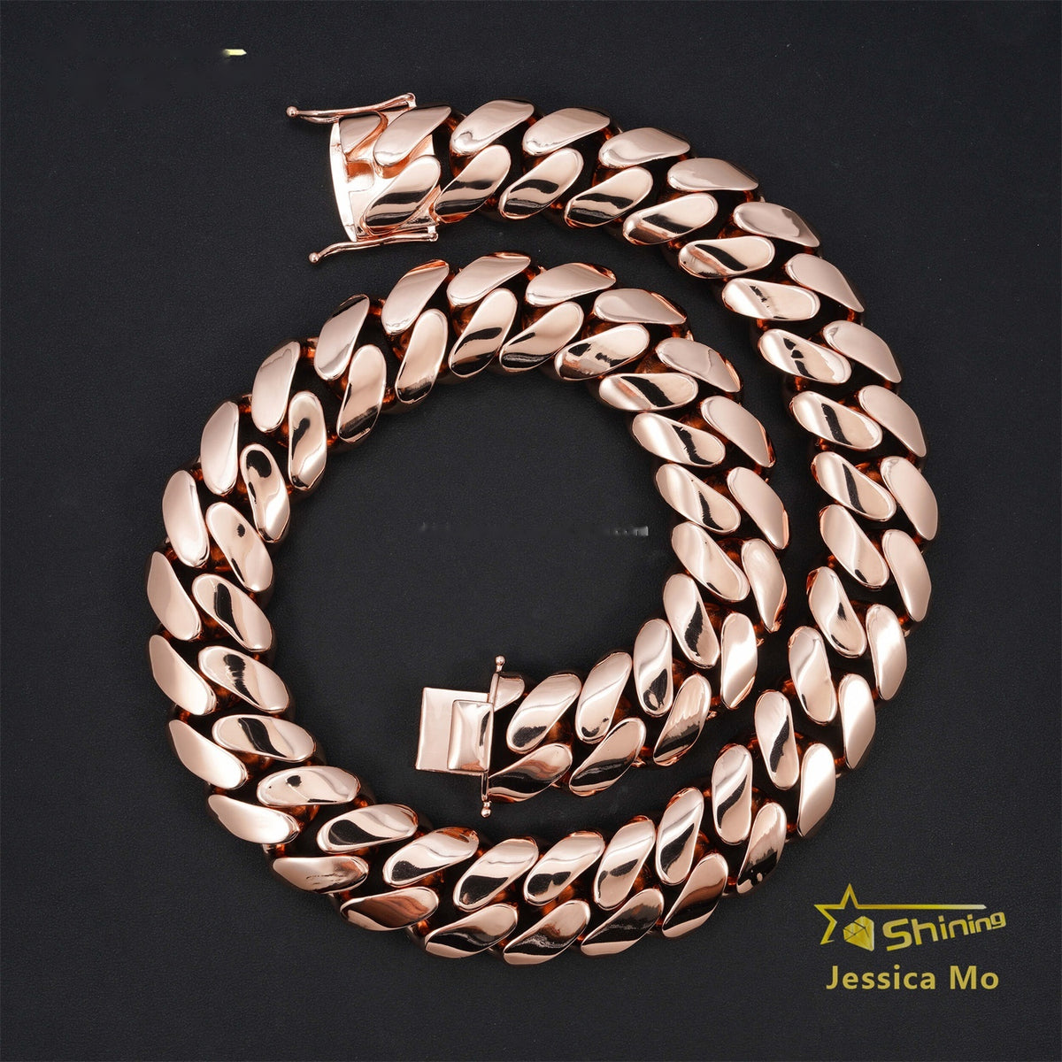 35mm Cuban Chain — Brass