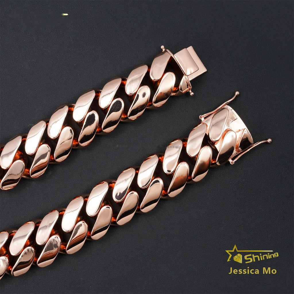 35mm Cuban Chain — Brass