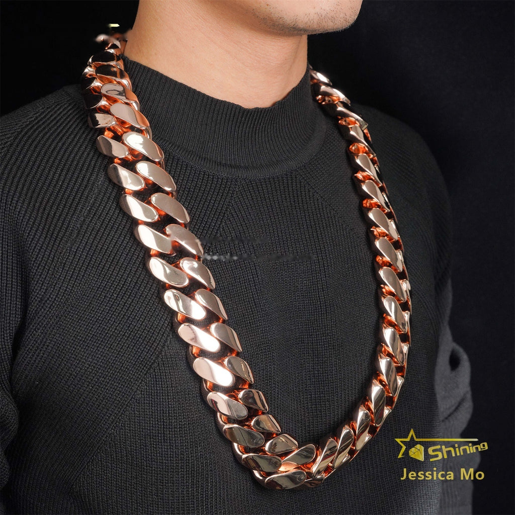 35mm Cuban Chain — Brass