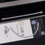 Heart Cut Tennis Bracelet — Moissanite, 925 Silver