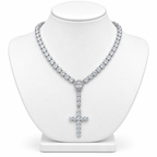 5mm Rosary — Moissanite, 925 Silver
