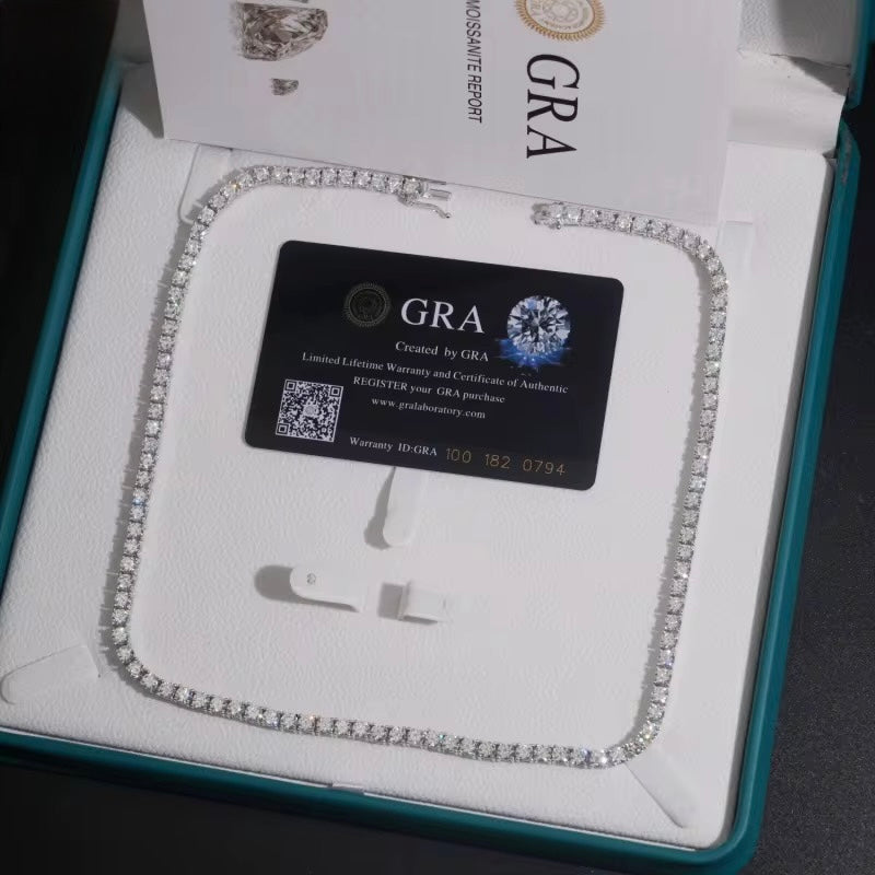 5mm Tennis Chain — Moissanite