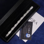 Eyes Bracelet, Moissanite, 925 Silver | FAZE Jewelry