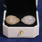 Upside down Ring, Moissanite, 925 Silver | FAZE Jewelry