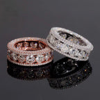 Mens Ring, Moissanite, 925 Silver | FAZE Jewelry