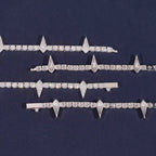 Pointers Chain, Moissanite, 925 Silver | FAZE Jewelry