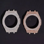 GShock GA2100 Bezel, Moissanite, 925 Silver | FAZE Jewelry