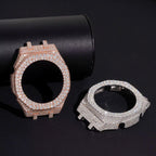 GShock GA2100 Bezel, Moissanite, 925 Silver | FAZE Jewelry