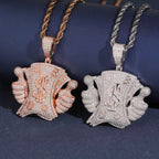 Money Pendant, Moissanite, 925 Silver | FAZE Jewelry