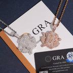 Money Pendant, Moissanite, 925 Silver | FAZE Jewelry