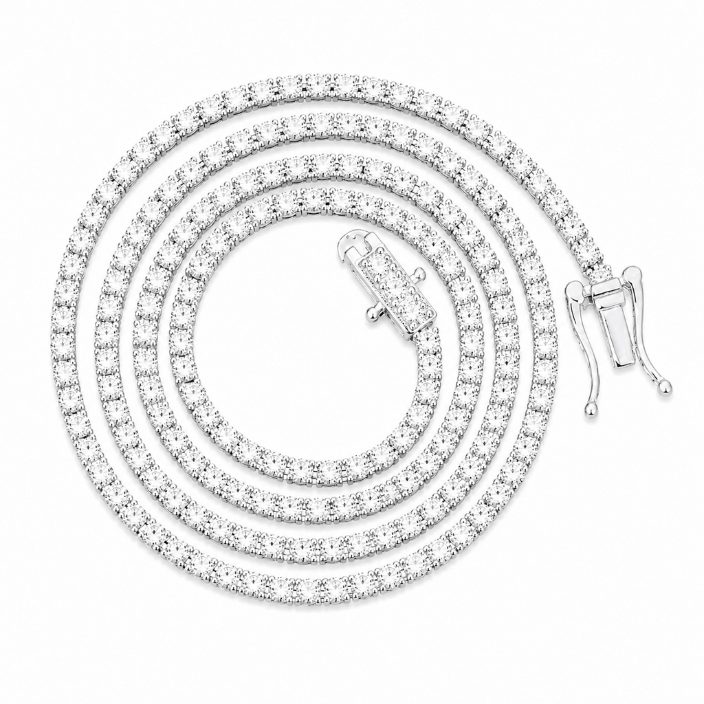 3mm Classic Tennis Chain — Moissanite