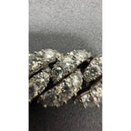 16mm Cuban Bracelet Moonrock Setting — Moissanite, Zinc