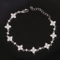 Clover Station Bracelet – Moissanite & 925 Silver