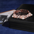 Evil Eye Pearl Bracelet – Moissanite & 925 Silver
