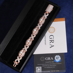 Evil Eye Pearl Bracelet – Moissanite & 925 Silver