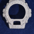 GShock DW6900 Polka Bezel — Moissanite, Zinc