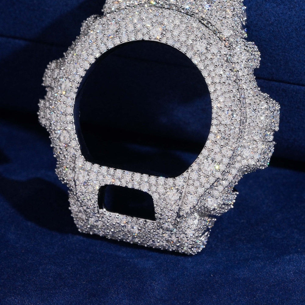 GShock DW6900 Polka Bezel — Moissanite, Zinc