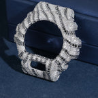 GShock DW6900 Zebra Bezel — Moissanite, Zinc