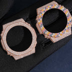 GShock GA2100 Rainbow Bezel — Moissanite, Zinc