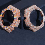 GShock GA2100 Rainbow Bezel — Moissanite, Zinc