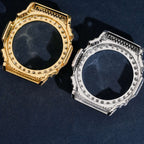 GShock GM2100 Big Stone Bezel — Moissanite, 925 Silver