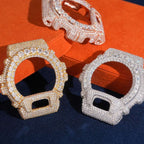 GShock GM6900 Big Stone Bezel — Moissanite, Zinc