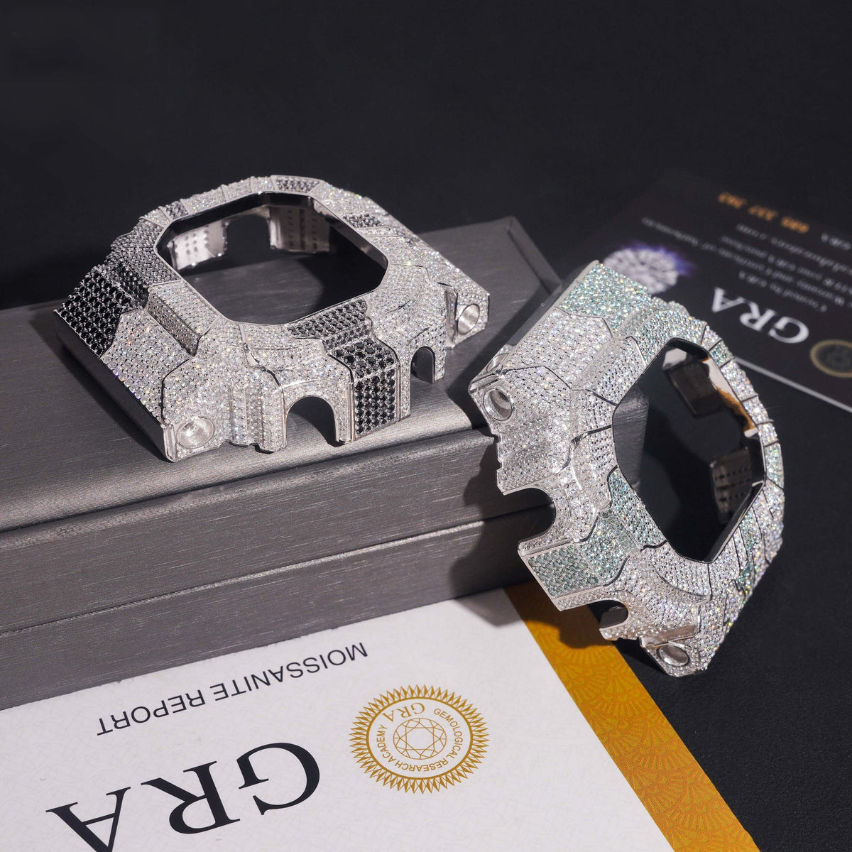 GShock GX56 Camo Bezel — Moissanite, Zinc
