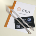 Marquise Laurel Tennis Bracelet – Moissanite & 925 Silver