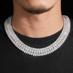 Oval Tennis Bracelet — Moissanite, 925 Silver