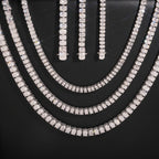 Oval Tennis Bracelet — Moissanite, 925 Silver