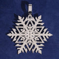 Snowflake Pendant — Moissanite, 925 Silver