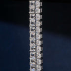 Radiant Cut Tennis Bracelet — Moissanite, 925 Silver