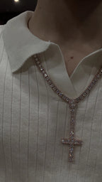 5mm Rosary, Moissanite, 925 Silver | FAZE Jewelry