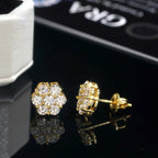 8mm, Moissanite, 925 Silver | FAZE Jewelry