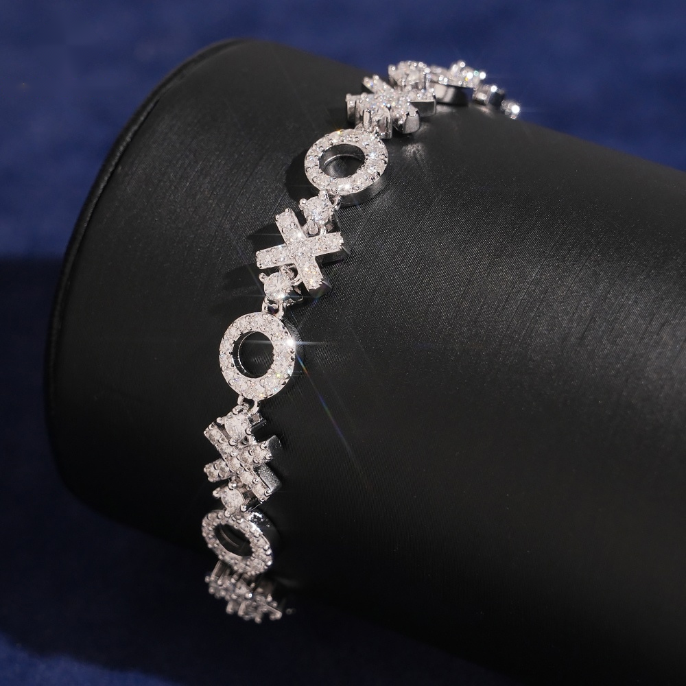 XOXO Bracelet – Moissanite & 925 Silver