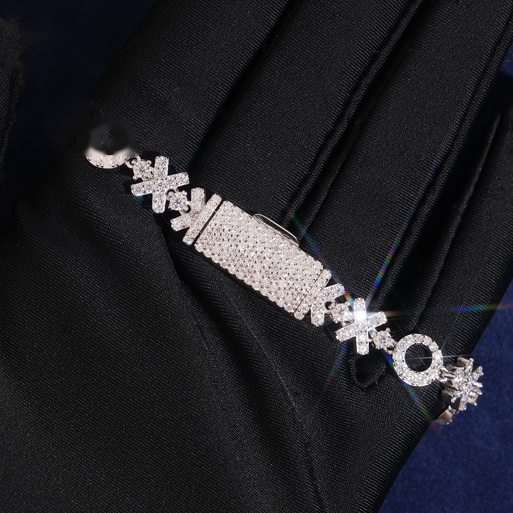 XOXO Bracelet – Moissanite & 925 Silver