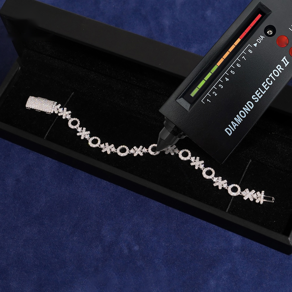 XOXO Bracelet – Moissanite & 925 Silver