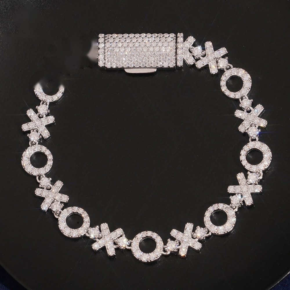 XOXO Bracelet – Moissanite & 925 Silver
