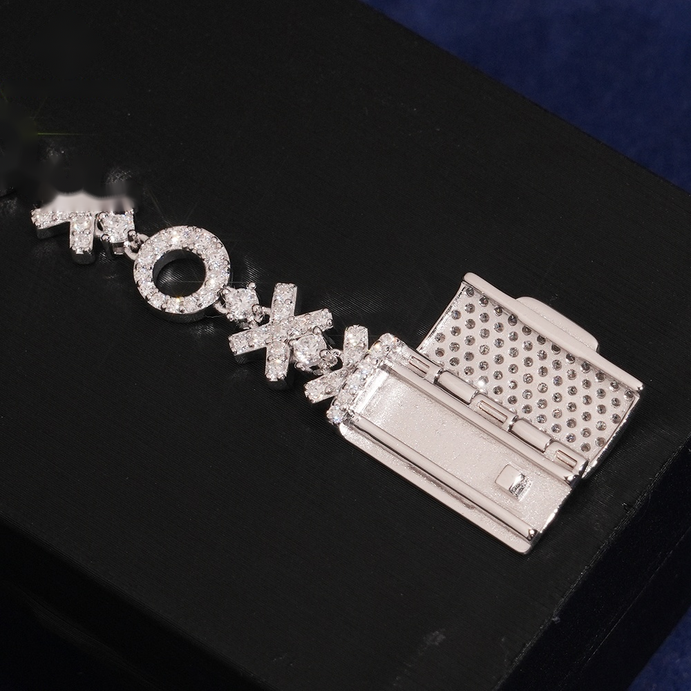 XOXO Bracelet – Moissanite & 925 Silver